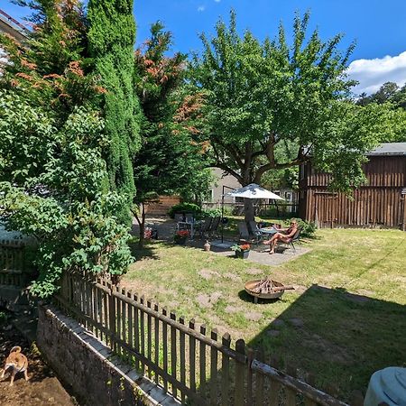 H6 -Urlaubsmagie- Wohnung Fuer 3 Mit Pool & Terrasse Sebnitz Exterior foto