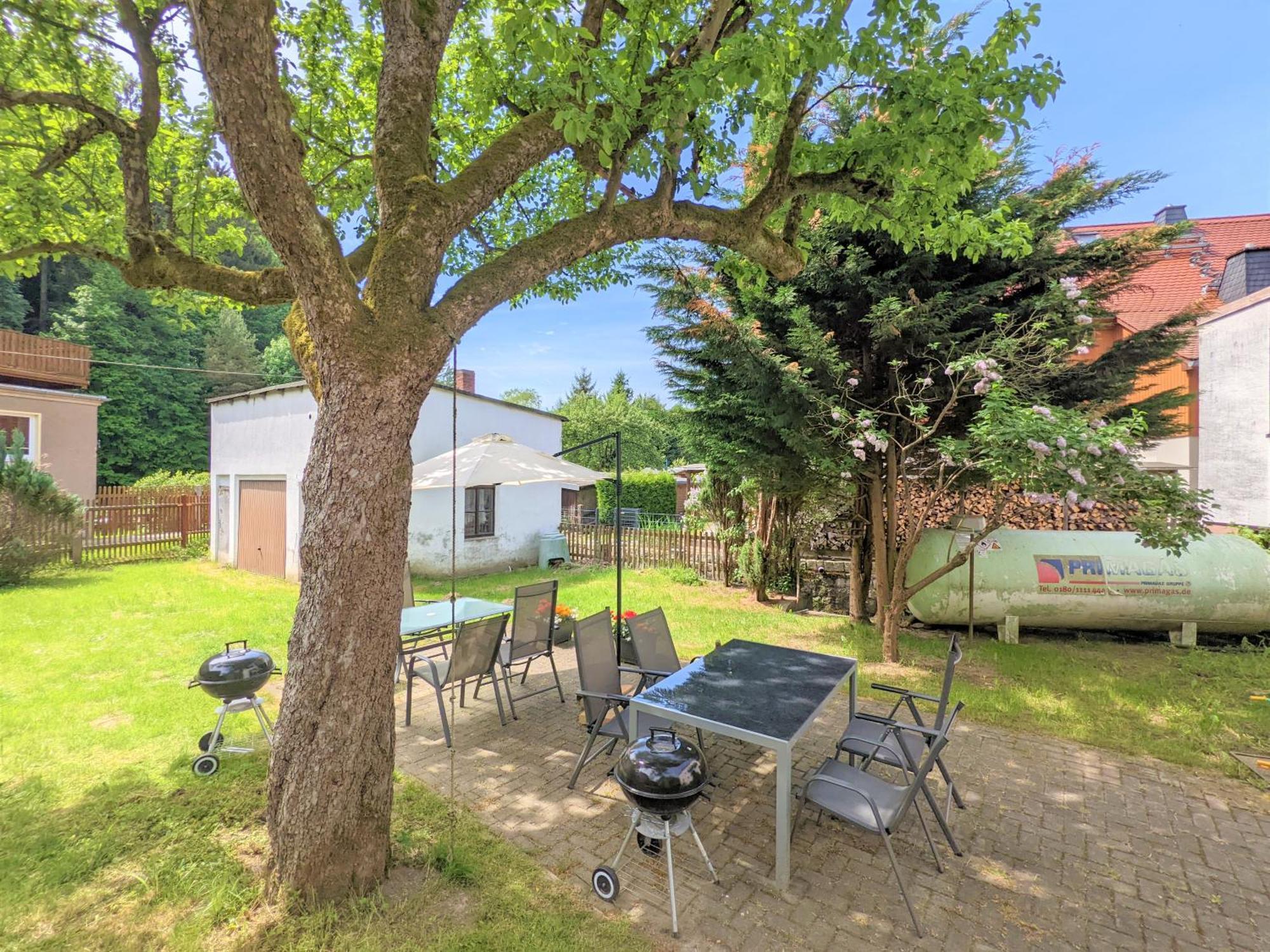 H6 -Urlaubsmagie- Wohnung Fuer 3 Mit Pool & Terrasse Sebnitz Exterior foto