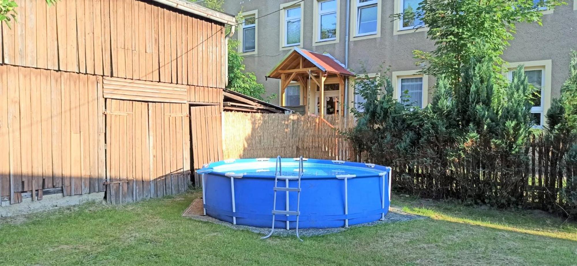 H6 -Urlaubsmagie- Wohnung Fuer 3 Mit Pool & Terrasse Sebnitz Exterior foto
